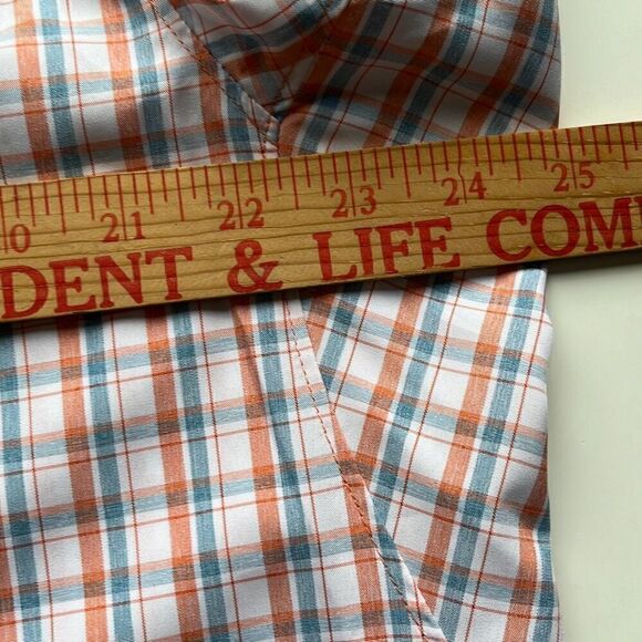 Alaskan Hard Gear Short Sleeve Button Front Mens L Tall - Picture 7 of 9